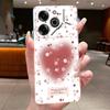 Phone Case For Tecno Pova 6 Pro 5G LI9 Case Tecno Pova 6 5G LI7 Back Cover Luxury Butterfly Flowers Transparent Soft TPU Casing