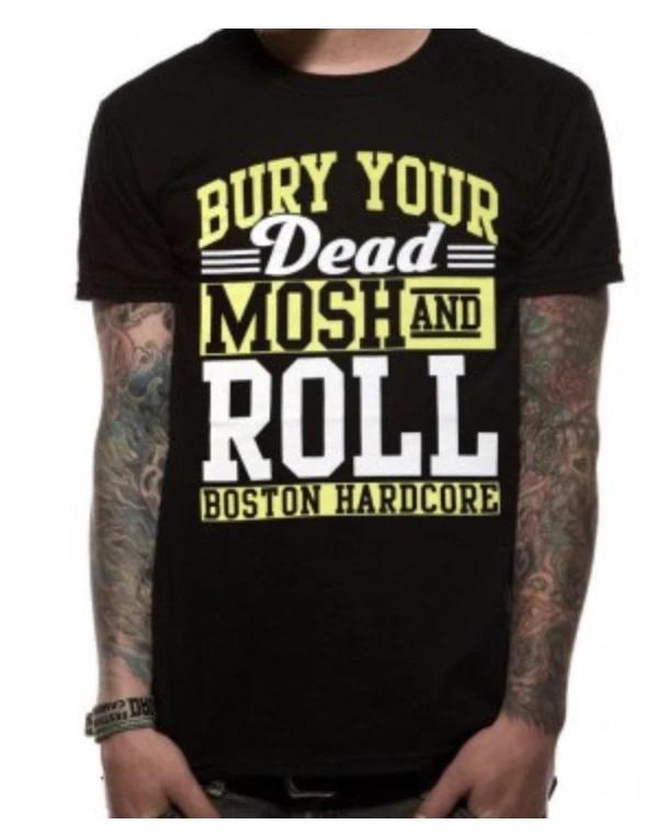 T-shirt Bury Your Dead Mosh And Roll Black 4XL