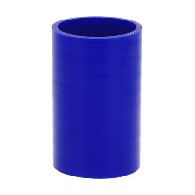 X AUTOHAUX Silikonschlauch, Gerades Silikonrohr, Blau, Länge 3,9 Zoll (100mm), Innere