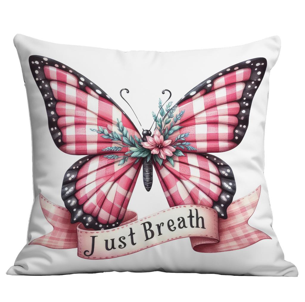 New Retro Pink Spring Farmhouse Pillowcase Home Living Room Sofa Cushion Pillowcase