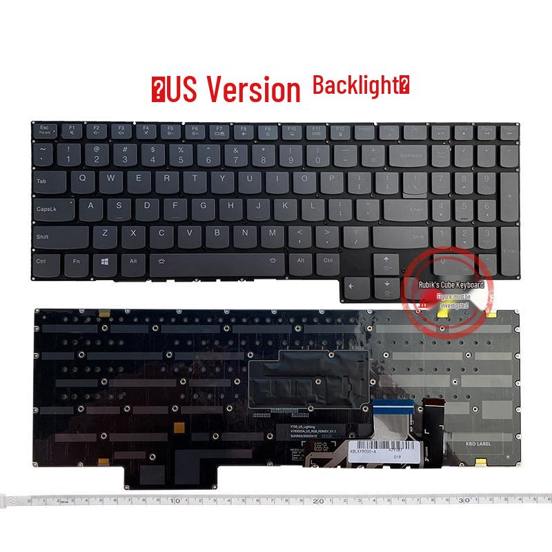 Compatible with RU Lenovo Legion Y9000K/Y750-15 Keyboard R9000X 2020 Model