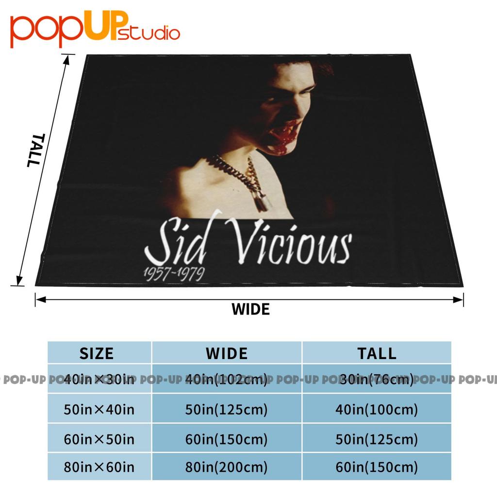 Sid Vicious Sex Pistols Ultra-Soft Blanket Quilt Winter Sofa Cover Bed Covers
