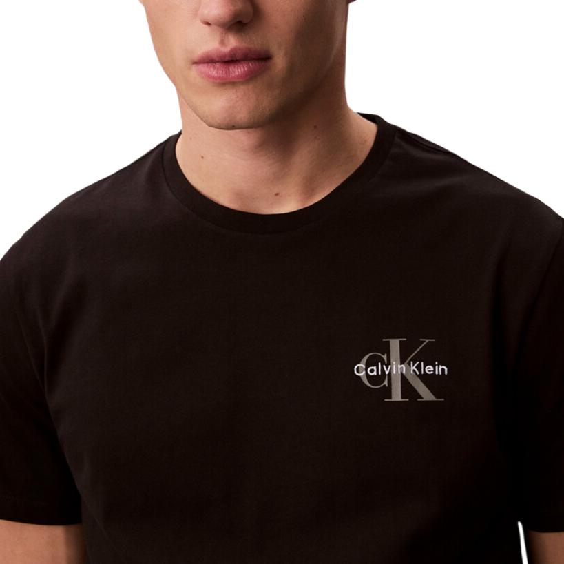 Calvin Klein Logo Pullover Round Neck Short Sleeve T-Shirt Men Tops 4RF284G-UB1