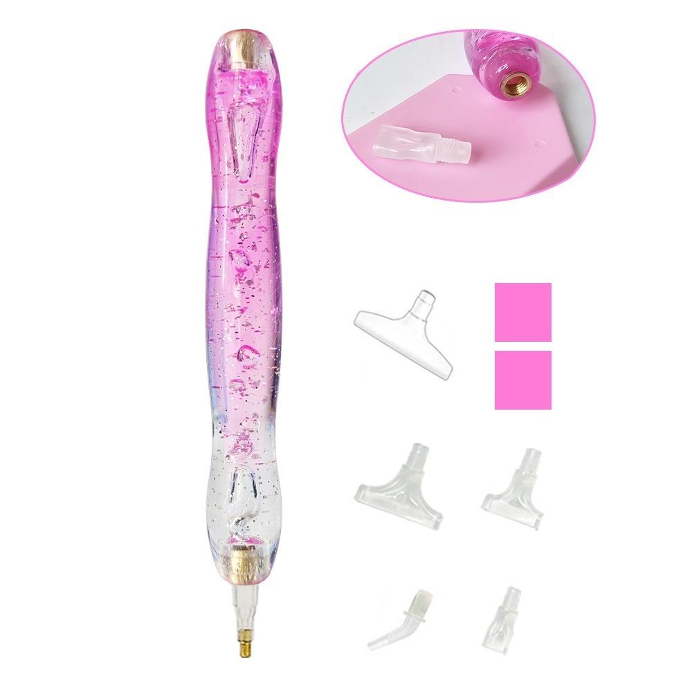 with Multifunctional Tips Diamond Painting Pen DIY Craft Replacement Pen Heads 5D Diamond Painting Tool Embroidery with Stopper