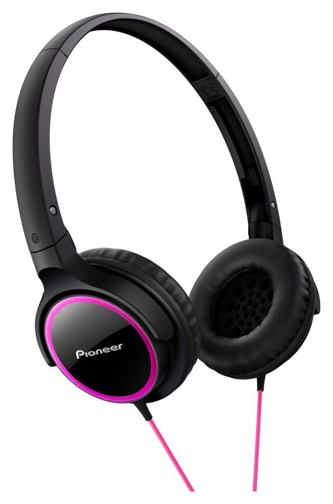 

Pioneer Headphones Pink Black Sealed/On-Ear/Foldable & SE-MJ512-PK