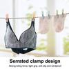 30Pcs Plastic Clothes Pegs Laundry Clothespin Clothes Pins Storage Organizer Quilt Towel Clips Spring With Basket Cabides Hanger