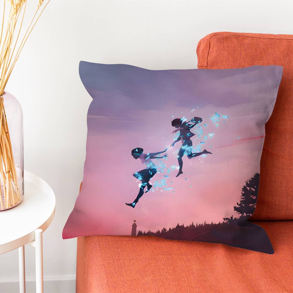 L-Life Is Strange 2 Kissenbezug Kissen Für Sofa Abdeckung Dekoration Heimdeko Artikel Luxus Kissenbezüge Kissen Kissen
