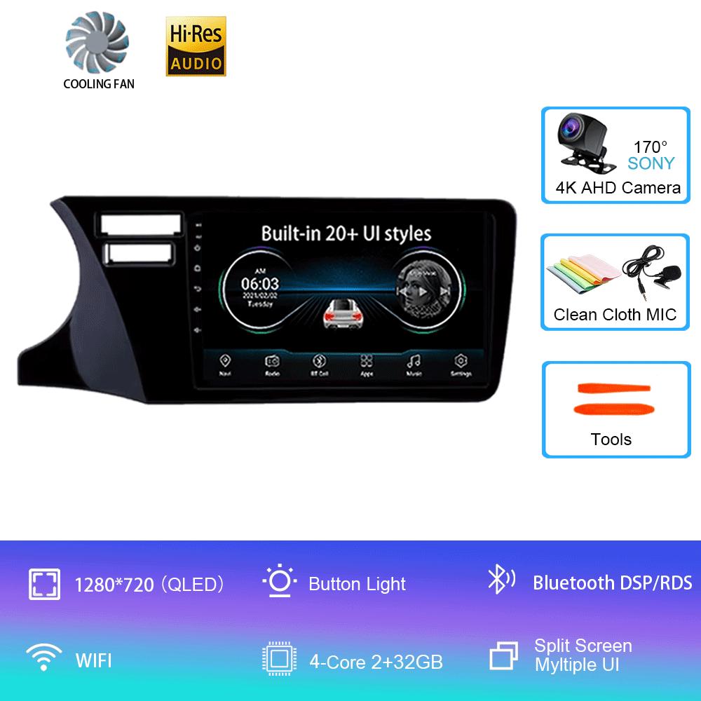 

Android14 Car Radio For Honda City 2014 2015 2016 2017 Multimedia Video Player Navigation Stereo GPS Carplay Android Auto 4G DSP CHINA