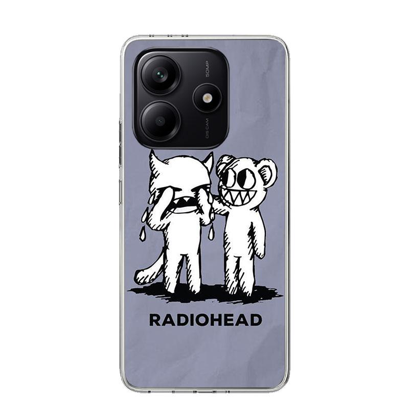 Bnad R-Radiohead Phone Case For Xiaomi Redmi Note 15 14 13 12S 12 Pro Plus 11S 11E 11 11T 10S 10 Art Soft Pattern Cover Redmi No