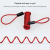 Waterproof Lock Anti-Theft Rope PVC+Steel Wire Disc Lock Spring Cable  Vehicle