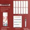 Feile Watercolor Sticky Notes & Bookmark Set: DIY Chinese Style Painting Kit for Kids