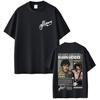 Top Y2k Rapper Cantante Shawn Mendes in The Road Again Tour Merchandising Album Maglietta Uomo Moda Maglietta Oversize Streetwear Unisex
