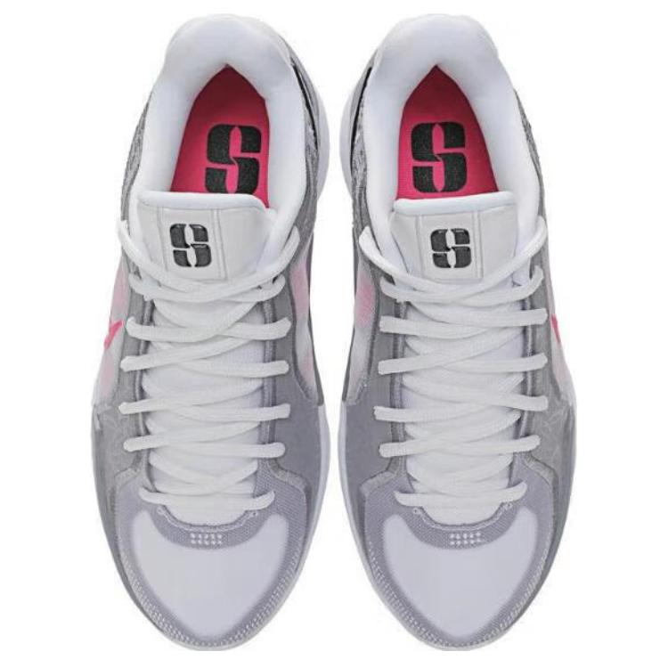Новые женские баскетбольные кроссовки Nike Sabrina 2 с низким верхом, противоскользящие, износостойкие, серые, розовые FZ1517-100