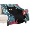 Popoki Throw Blanket Personalized Gift For Decorative Sofa Luxury Designer Wednesday Nap Travel Blankets
