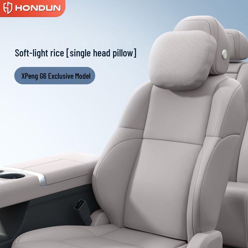 Xpeng G6 Headrest Neck & Lumbar Support Pillow - Essential Car Interior Accessory Xpeng G6