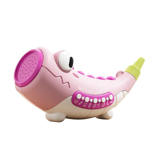 Kids Animal Caller Toy with 30 Realistic Sounds Farm Forest Dual Modes Educational Trumpet Toddlers Boys Girls