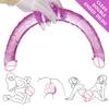 Adult Supplies Sex Toy Double Ended Realistic Dildo Flexible Jelly Dildos Penis Cock Anal Butt Plug Massager G-spot Stimulation