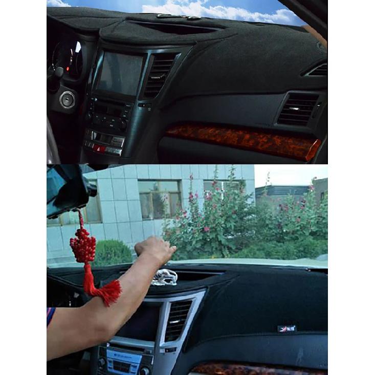 For Subaru Legacy V Outback BM9 BR9 2010-2014 Dashmat Dashboard Cover trument Panel Sunscreen Protective Pad Anti-Dirt Proof