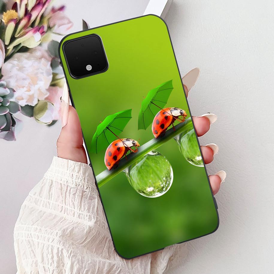 Pour Google Pixel 4 XL Coque Pixel XL4 Housse Marbre de Luxe Dessin Animé Silicone Souple TPU Étuis de Téléphone Pour Google Pixel 4XL G020J Pare-chocs
