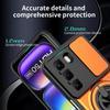 KEYSION Magnetic Phone Case for Infinix Hot 50 Pro+ 4G Hot 50 5G Slide Camera Protection Upright Kickstand Shockproof Back Cover