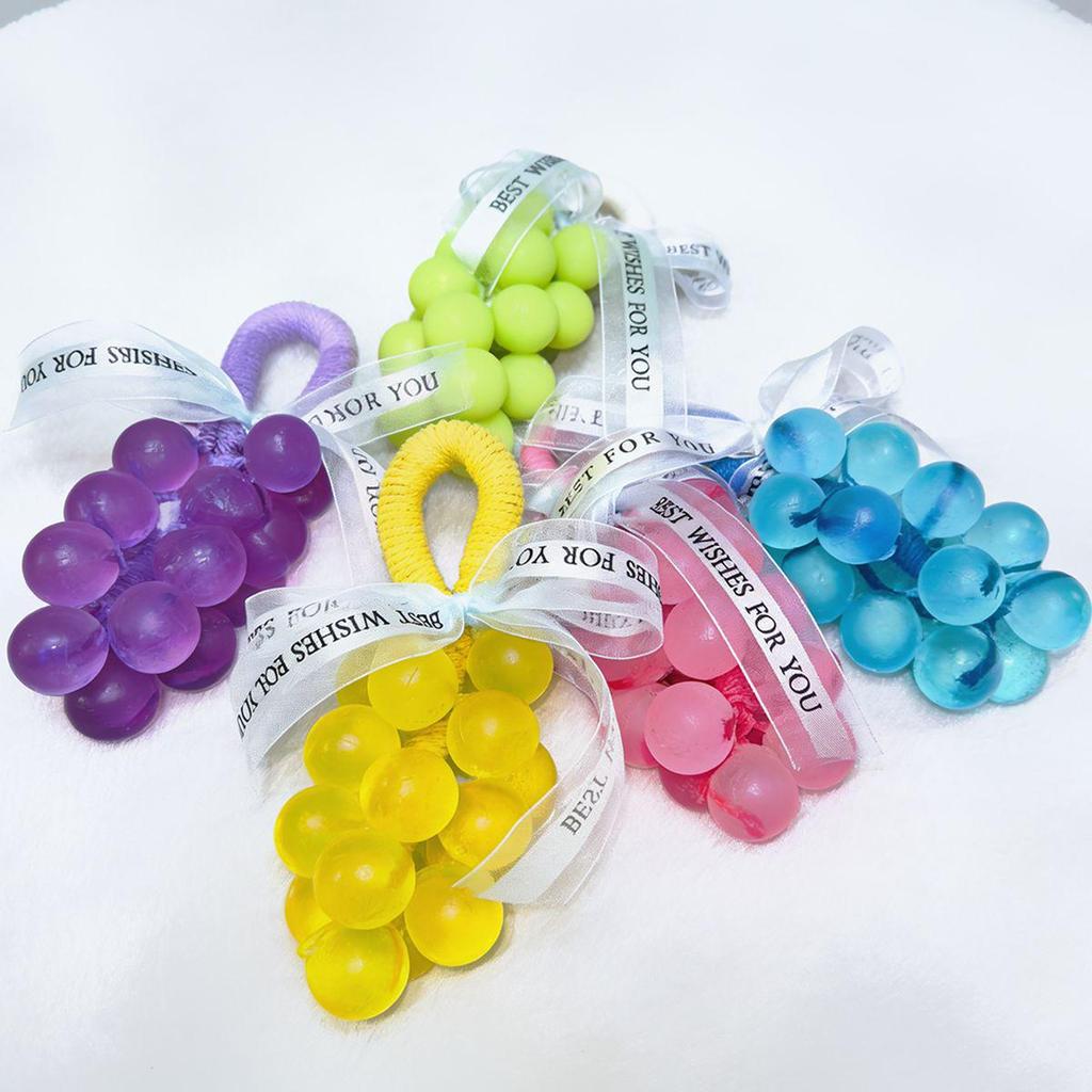Crystal Grape Cluster Soap: Handmade, Long-Lasting Fragrance, Essential Oil Bath & Hand Wash, Aromatherapy Imitation Fruit Soap.