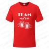 French Beer Graphic Wedding Tops Evg Team Future Groom Man Short Sleeve Tees Boyfriend Single Farewell Bachelor Party Tshirt