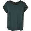 Build Your Brand Womens/Ladies Slub Long T-Shirt