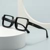 Reading Eyewear Male Blue Spectacle Gents Rivets Gradient Clear Presbyopic Designer Stylish Brand Big Tinted Square Blocking Rectangular Light
