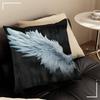 Black White Angel Wings Pillow Gifts Home Office Furnishings Bedroom Sofa Car Cushion Cover Case 45x45cm
