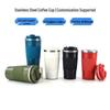 Large Capacity 304 Stainless Steel Coffee Cup with Silicone Sleeve - Double-Wall Vacuum Insulated Travel Mug