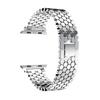Stainless Steel Bands For Apple Watch Series 9 8 7 6 SE 5 4 3 Ultra2 1 Band49 38 42 40 44 41 45mm Bracelet Loop For Iwatch Wrist