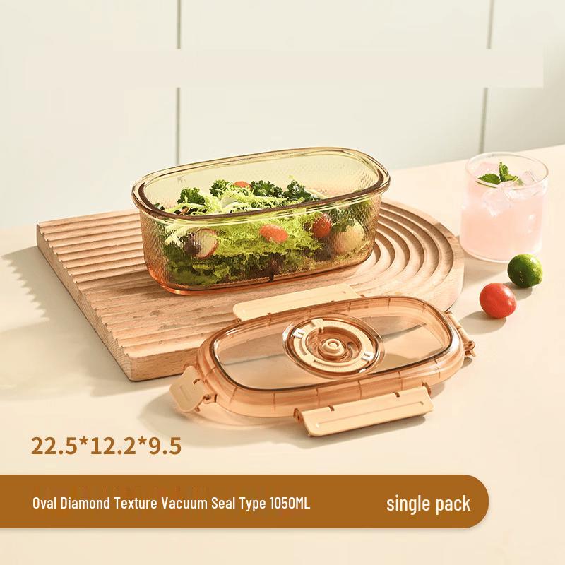 Ru Han Glass Microwave Lunch Box with Compartments