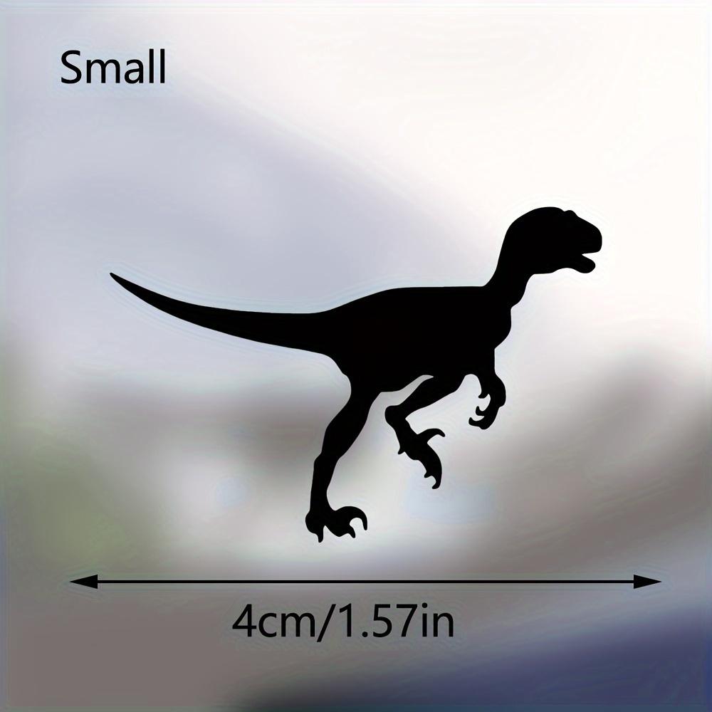 Dinosaur Silhouette Car Stickers Waterproof for Rearview Mirror Windows Animal Decoration Vinyl Decals Funny Auto Accessories