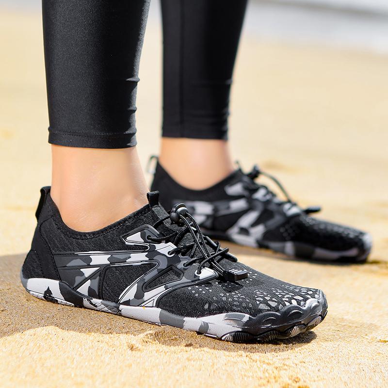 Quick Dry Beach Aqua Sneakers Men Women Breathable Lightweight Water Sports Shoes Non-slip for Outdoor Wading Surfing Diving