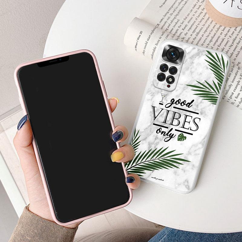 Marble Pattern Phone Case For Redmi Note 11 Pro Protective Cover Case Pink Silicon Soft Funda For Xiaomi Redmi 13C Note 13 4G