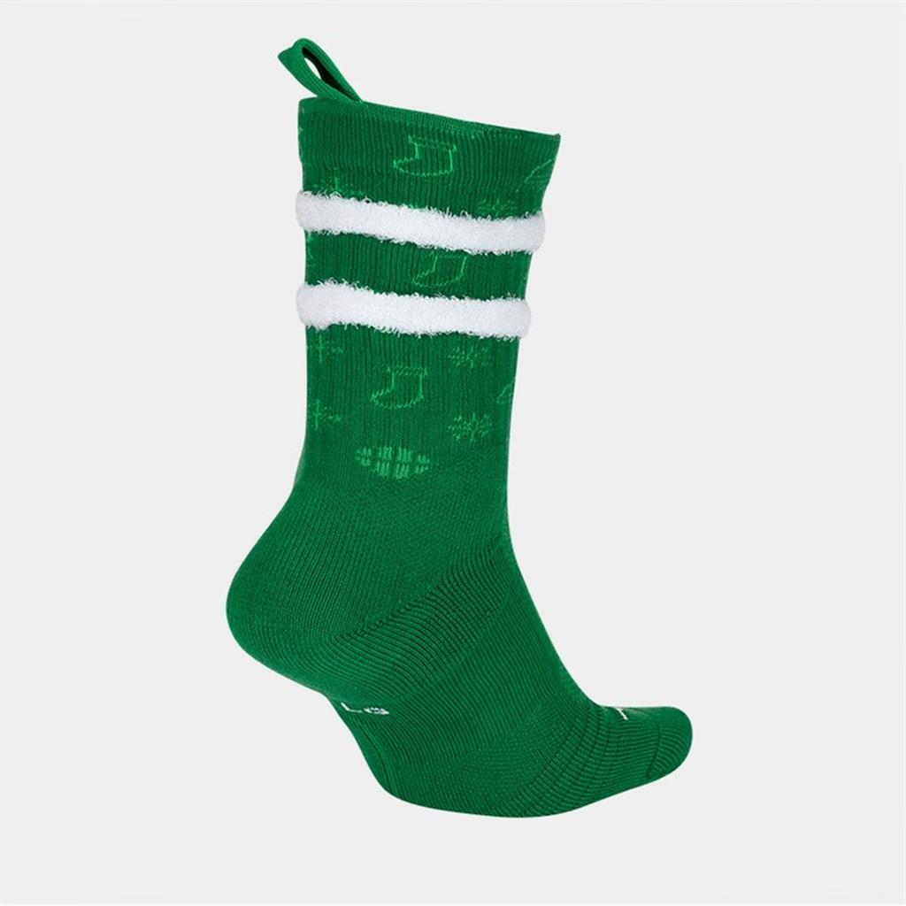 Nike Unisex Elite Crew 'Xmas' Socks 1 Pack Green CK6786-312
