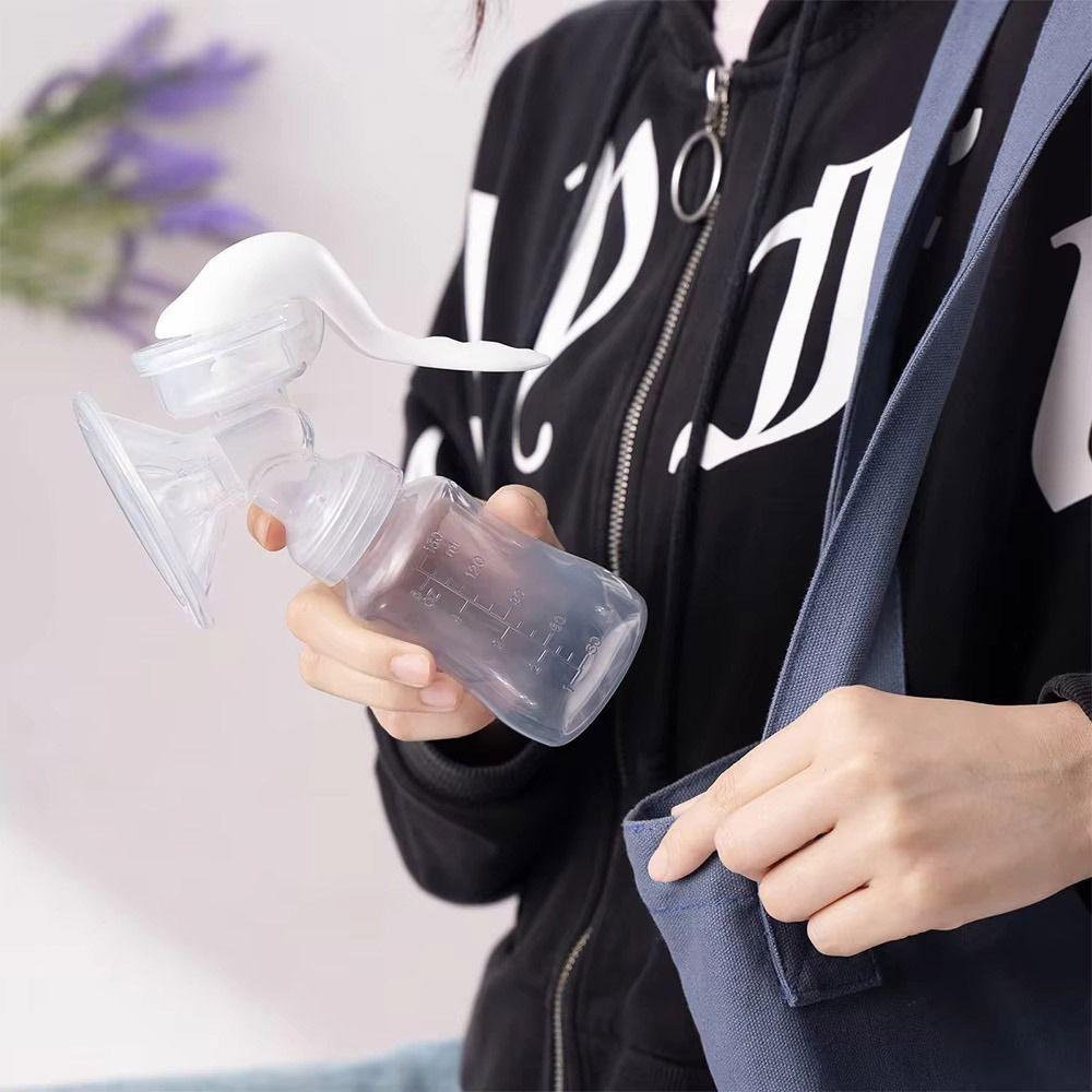 Baby Nipple Suction Milk Pump Powerful Suction Breast Milk Pump Manual Breast Pump  Milk Collection
