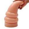 Plug anal gigant de 14 cm penis masculin și feminin Masturbator cu expansiune grea vestibulară și anală jucărie pentru masaj anal