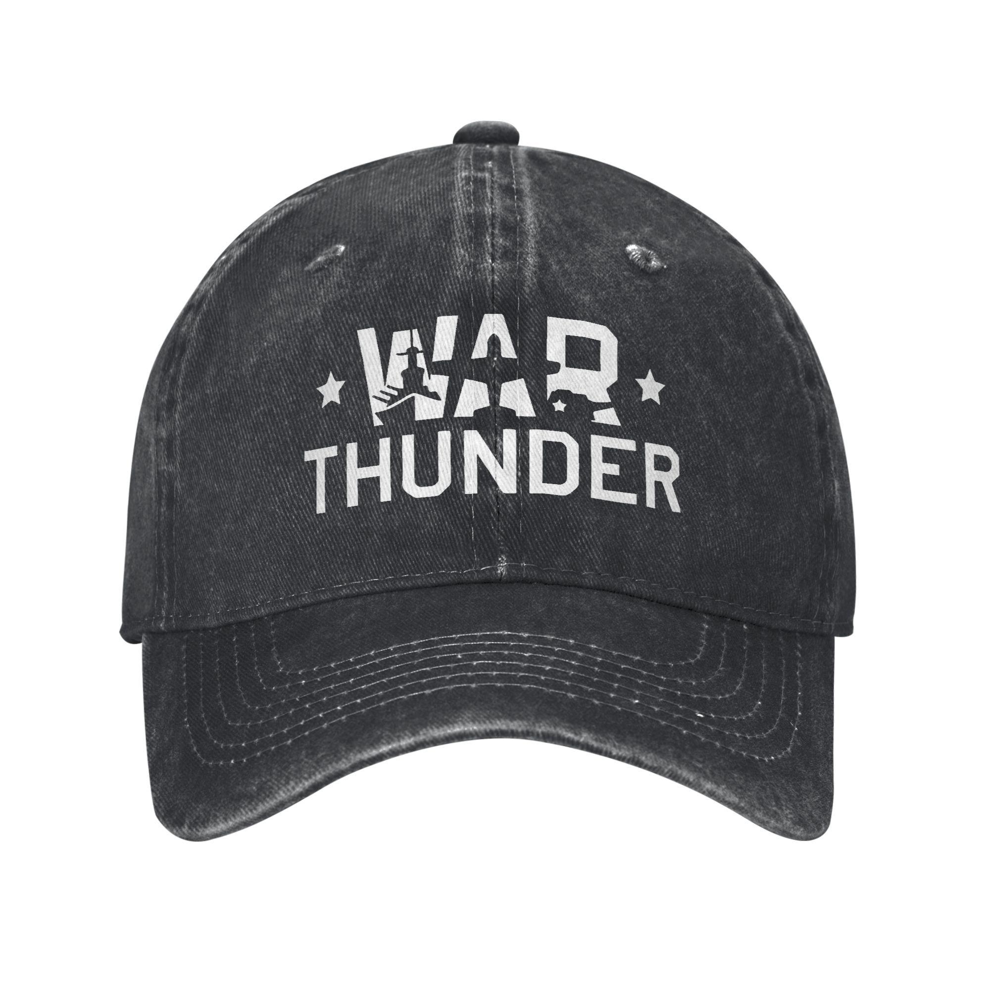 

War Thundered Logo Game Love Accessories Бейсболки унисекс повседневные шляпы кепка регулируемая солнцезащитная кепка Adjustable