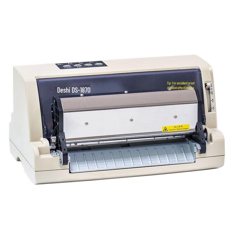 Dascom DS-1870 24-Pin Flatbed Dot Matrix Printer CN plug (adapter included)