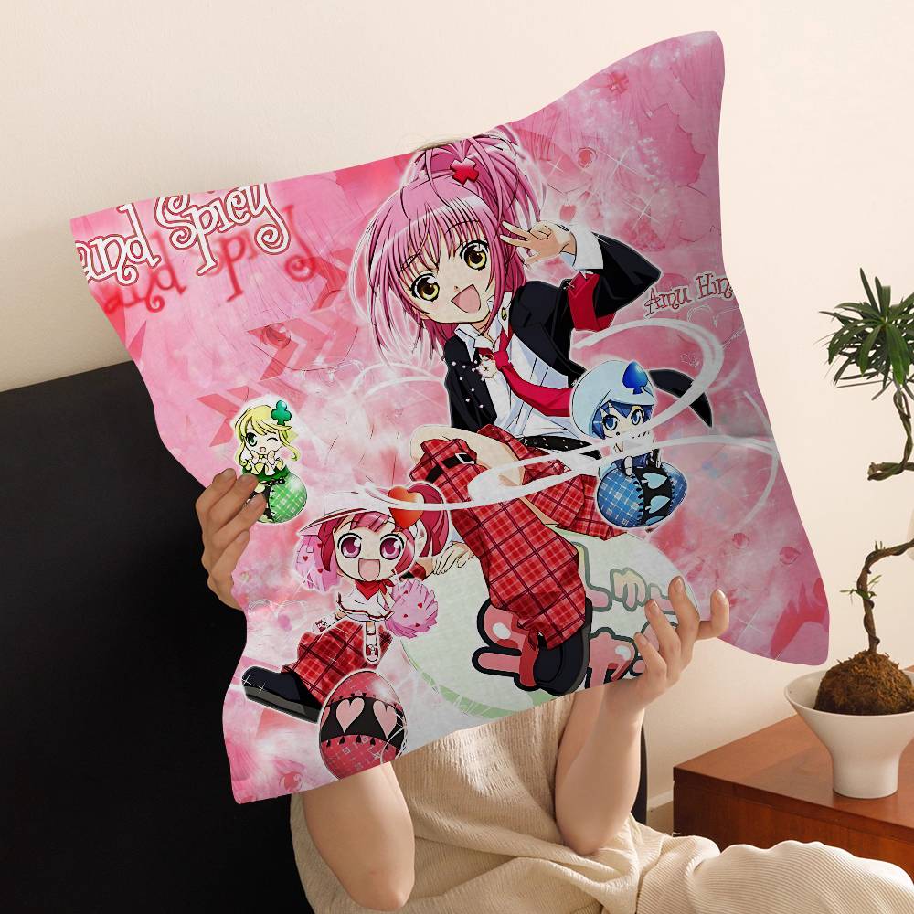 Shugo Chara Anime Cartoon Pillowcase Toon Gift Cushion Cover Bedroom Home Sofa Chair Seat Decor Pillow Case
