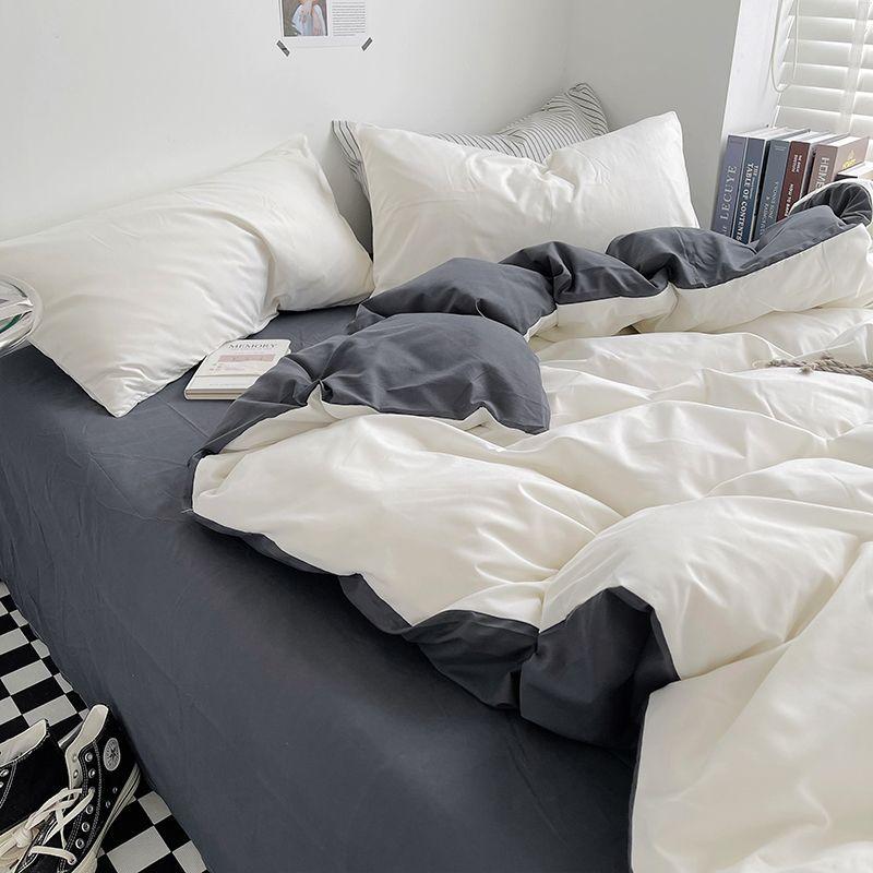 Modern Duvet Cover Nordic Washable Ins Simple Comfortable Skin-friendly Household Universal Four Season Soft Quilt Covers Daily