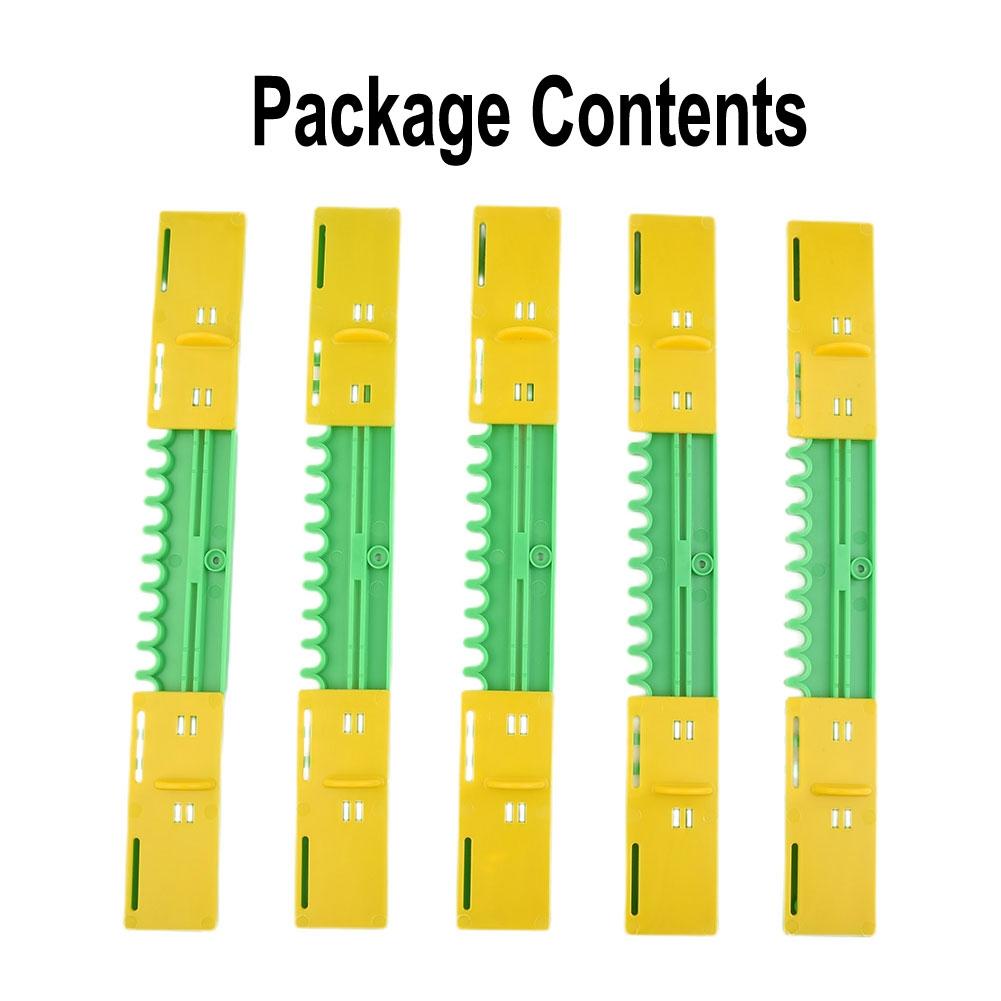 5X Plastic Beehive Door/Beekeeping-Box Entrance Disc Bee Nest Gate Tools Kit