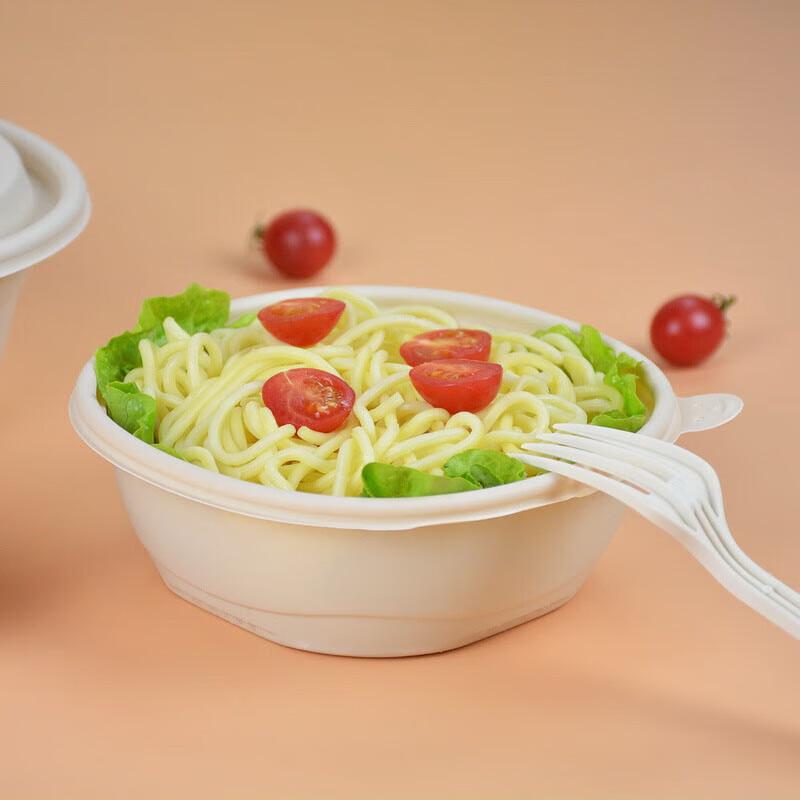 Jiemengzhe 550ml Biodegradable Takeaway Bowls