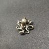 Brass Octopus Ornament Handmade Pure Copper Octopus Handle Piece Tea Ceremony Accessories Creative Tea Pet