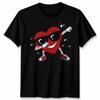 Dabbing Heart Character Dance Pop Culture Men’s T-Shirt Women’s Tee Graphic Top