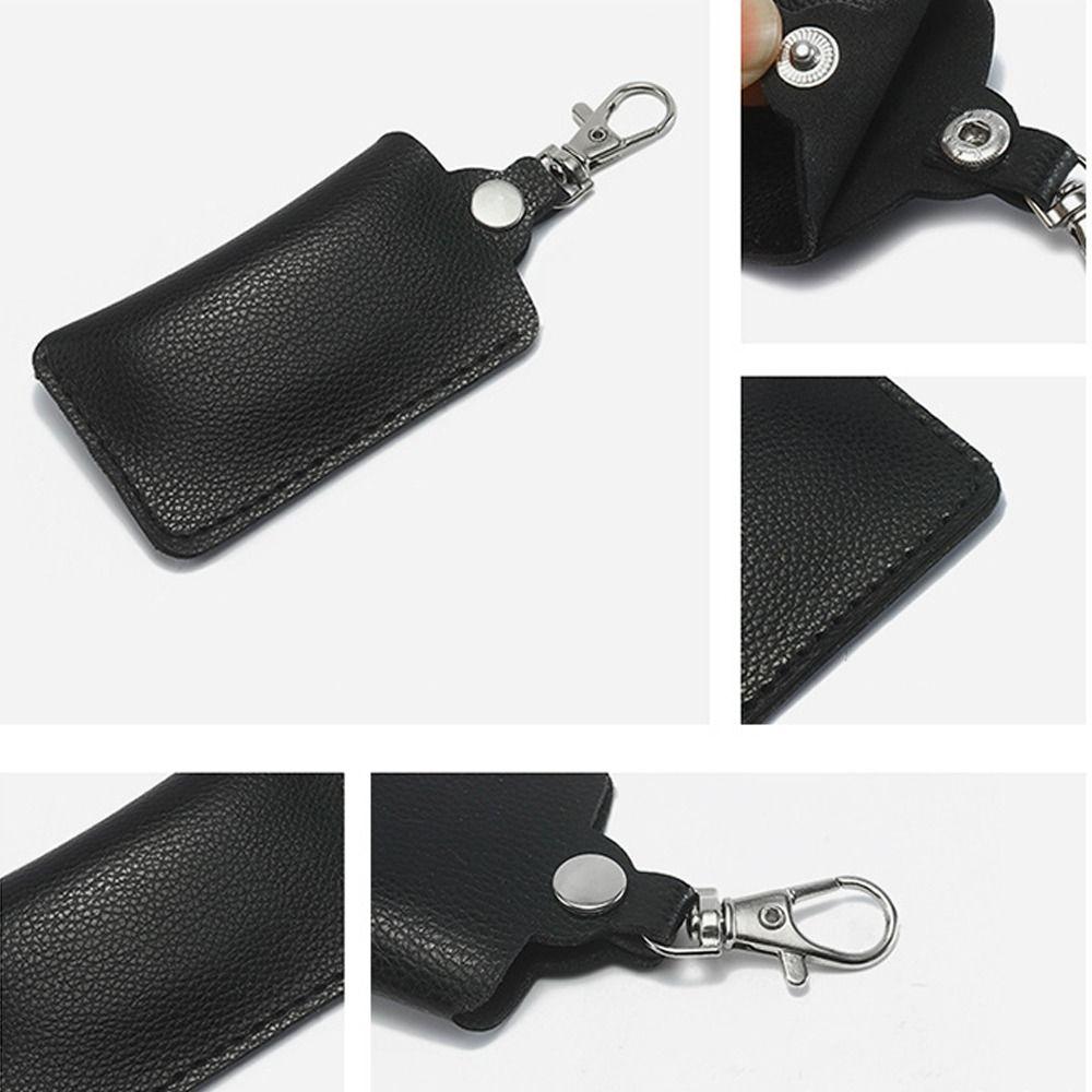 Eyewear Accessories Folding Glasses Bag PU Leather Myopia Frame Protector  Women