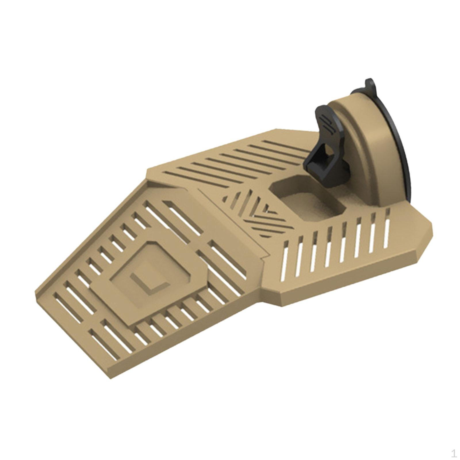 

Basking with Removable Ramp And Suction Cups Reptile Habitat Accessory in Resistant PP Easy Khaki S