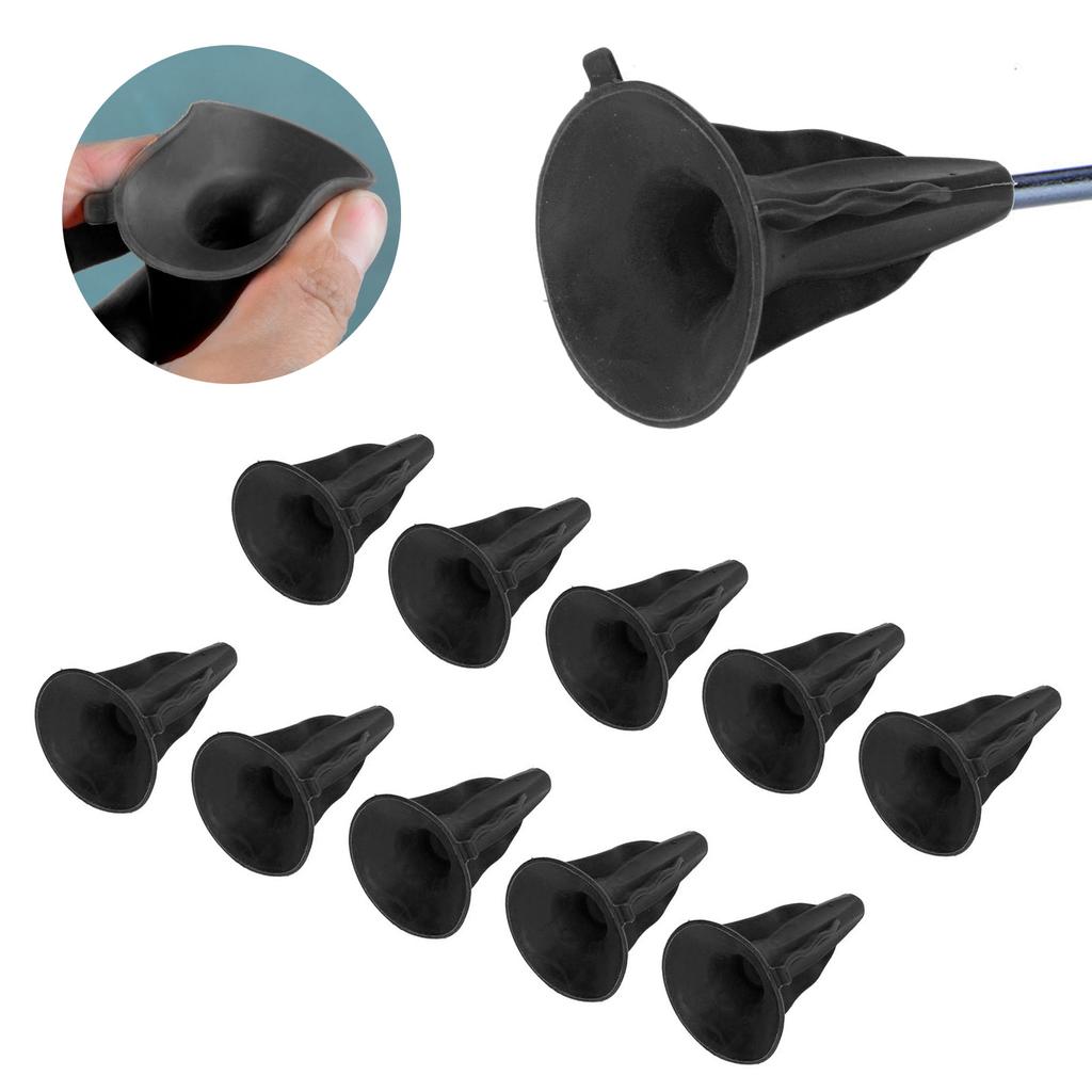 10Pcs Soft Rubber  head Suction Cup   Heads for Children Hunting Game Outdoor Sports