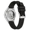 Used [BULOVA Hand Towel Present] Bulova BULOVA Watch Men's Automatic Winding Marine Star Black 98B465 Domestic Genuine Product 3 Year Manufacturer's